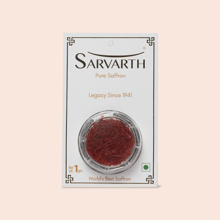 Sarvarth pure saffron strands